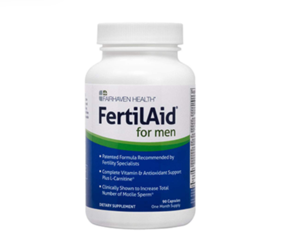FAIRHAVEN HEALTH - FERTILAID FOR MEN (90 CAPSULES)