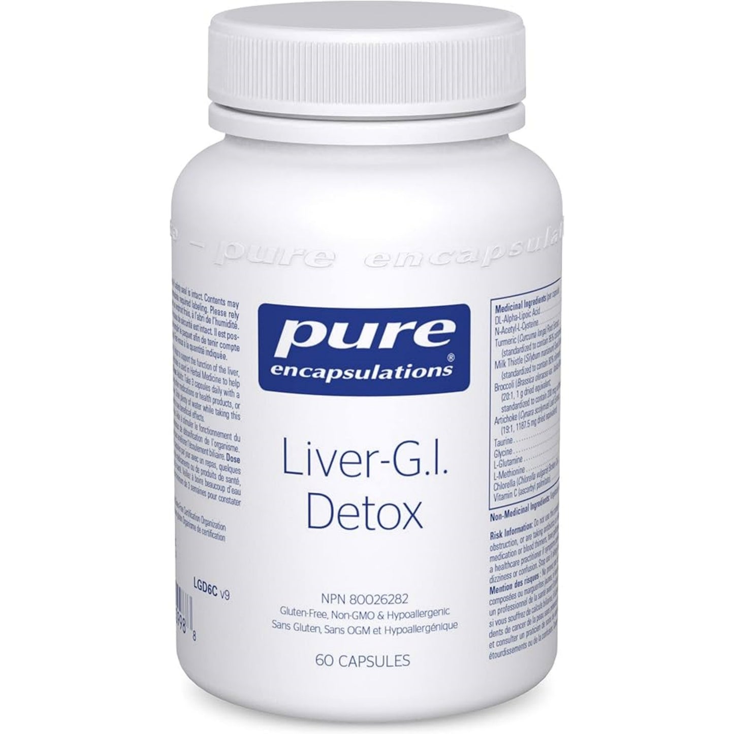 PURE - LIVER - G.I. DETOX 60'S