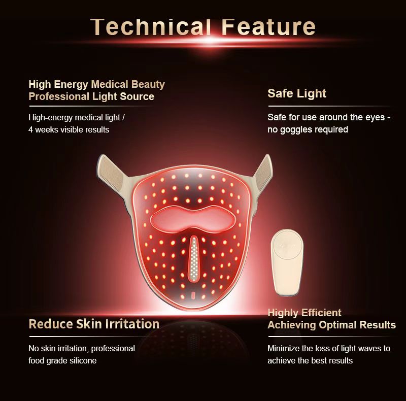 RED LIGHT THERAPY FACE MASK