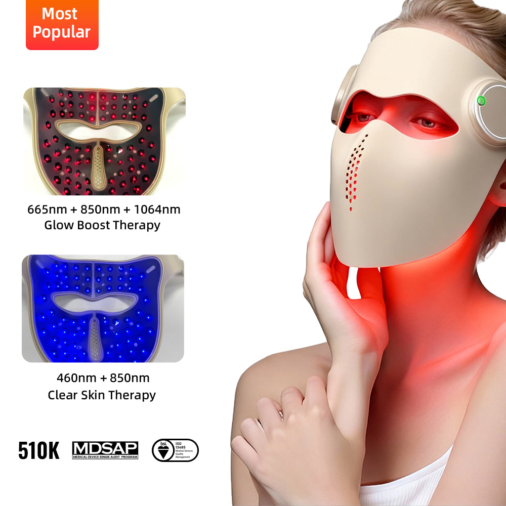 RED LIGHT THERAPY FACE MASK