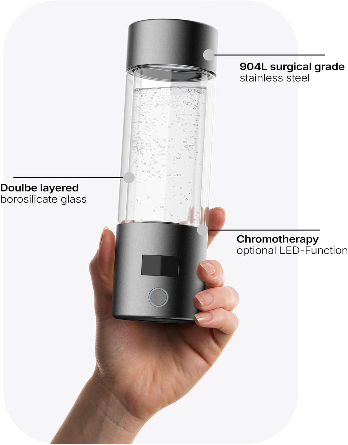 𝗕𝗶𝗼𝗻𝗶𝗰™︎ Bottle - HYDROGEN WATER BOTTLE