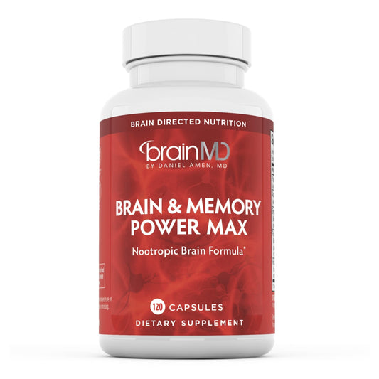 BRAIN MD - BRAIN & MEMORY POWER BOOST 120'S