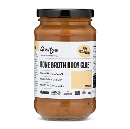 GEVITY BONE BROTH POPULATE 390G JAR