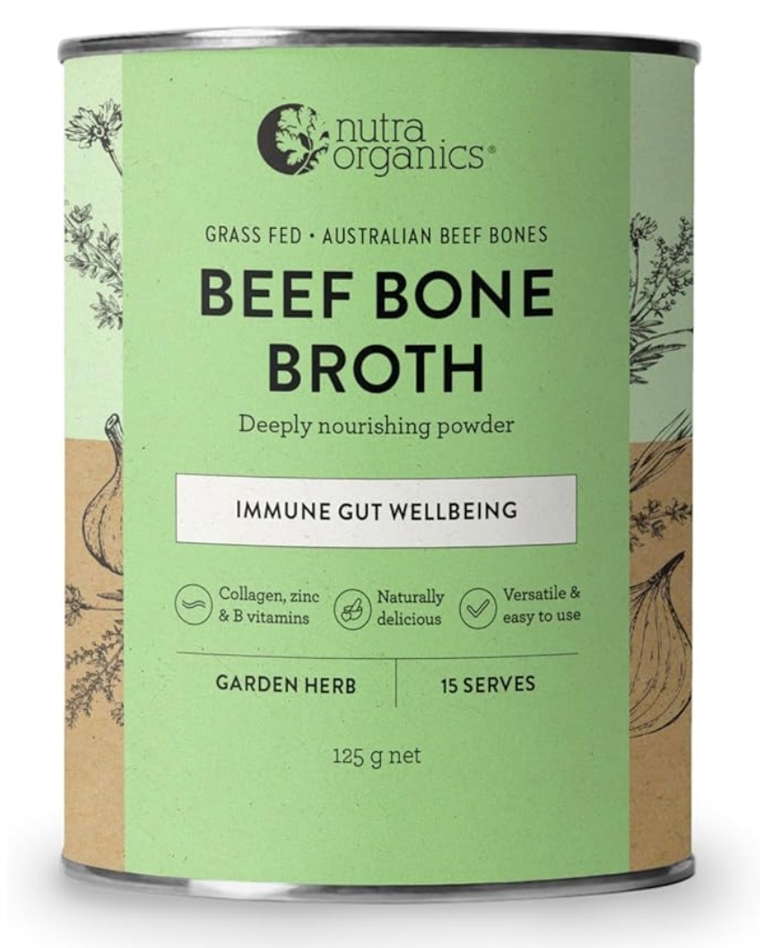 NUTRA ORGANICS - Beef Bone Broth Garden Herb