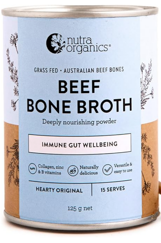 NUTRA ORGANICS - Beef Bone Broth Hearty Original