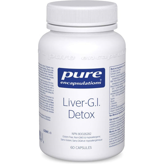 PURE - LIVER - G.I. DETOX 60'S