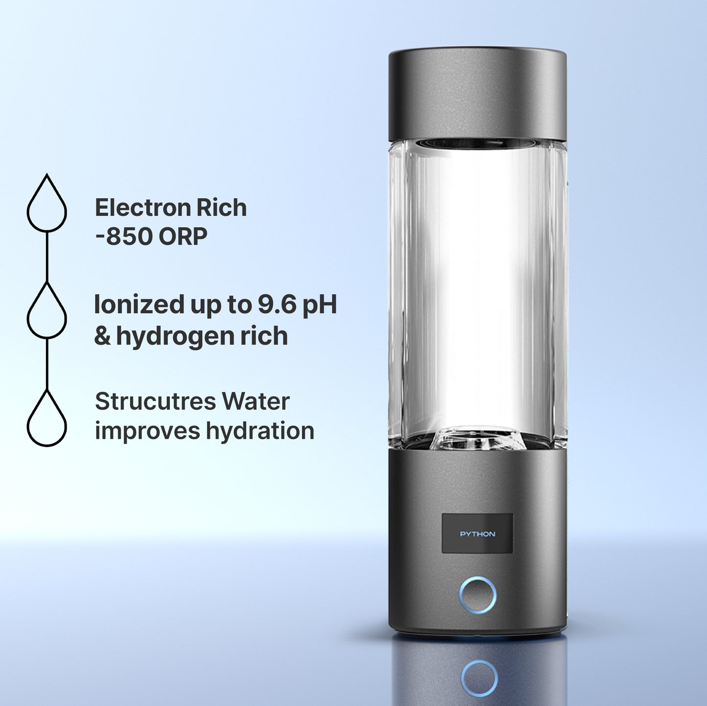 𝗕𝗶𝗼𝗻𝗶𝗰™︎ Bottle - HYDROGEN WATER BOTTLE