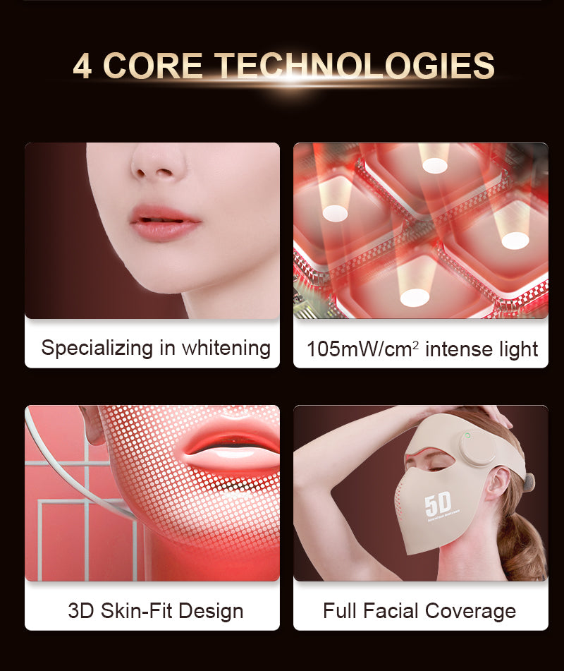 RED LIGHT THERAPY FACE MASK