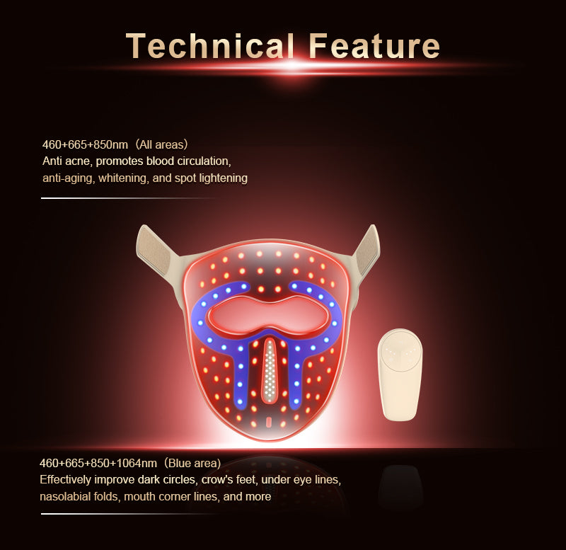 RED LIGHT THERAPY FACE MASK